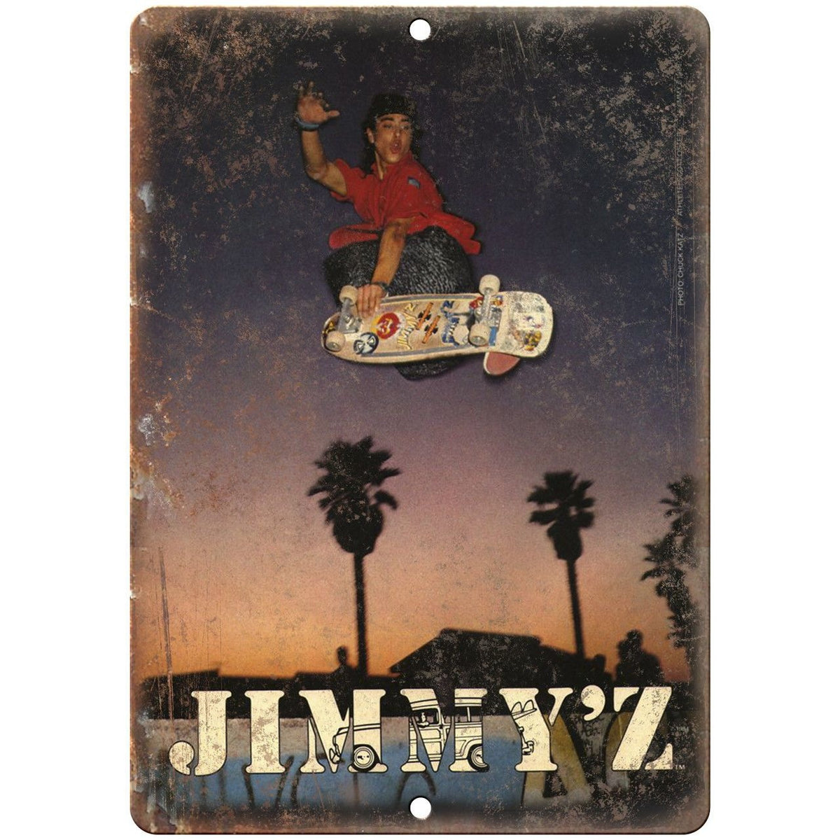 Jimmy'z Scott Oster Vintage Skateboard Ad 9