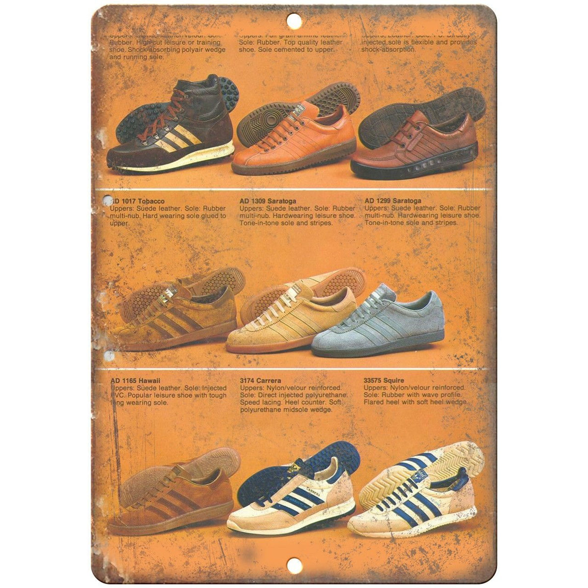 Vintage Adidas Ad Adidas Cangoran Kangaroos Advertising Poster