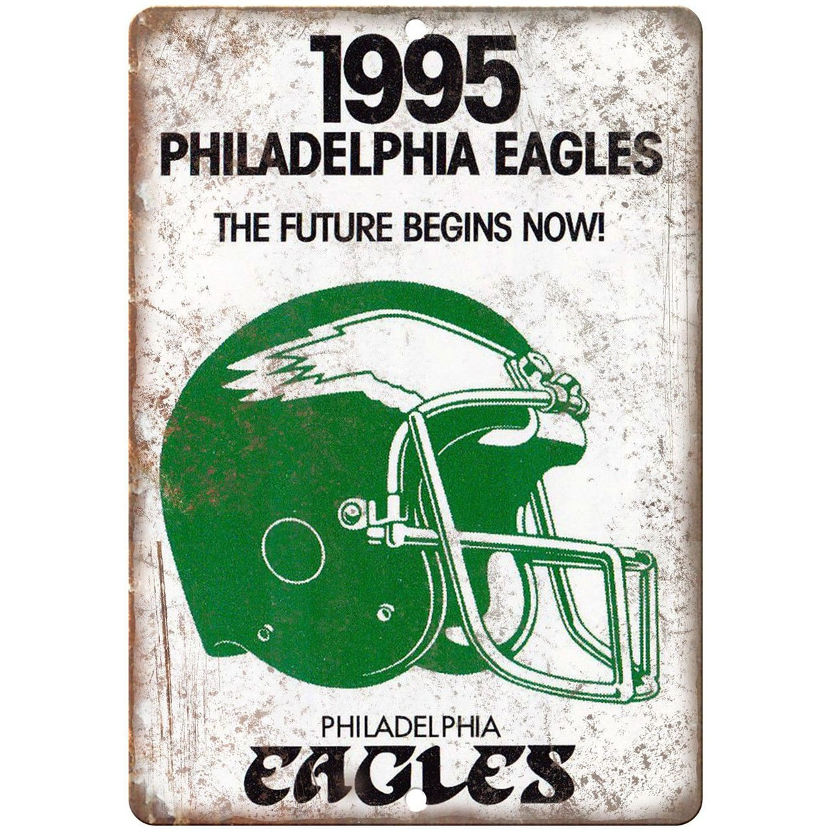 Vintage Philadelphia Eagles Magazine Cover 10 x 7 Reproduction Metal –  Rusty Walls Sign Shop