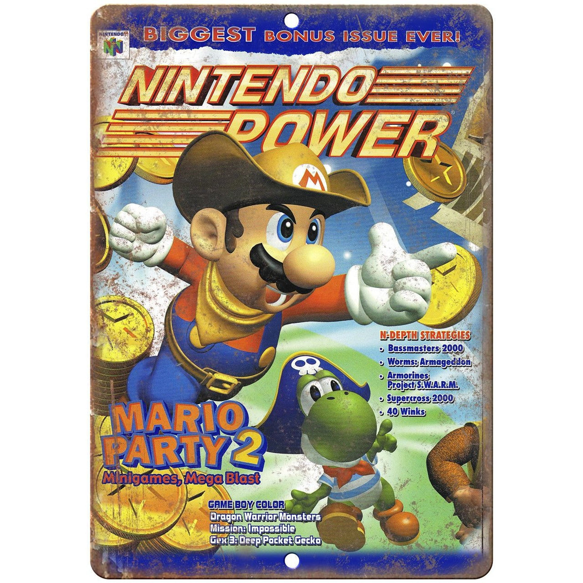 Nintendo Power Mario Party Cover 9