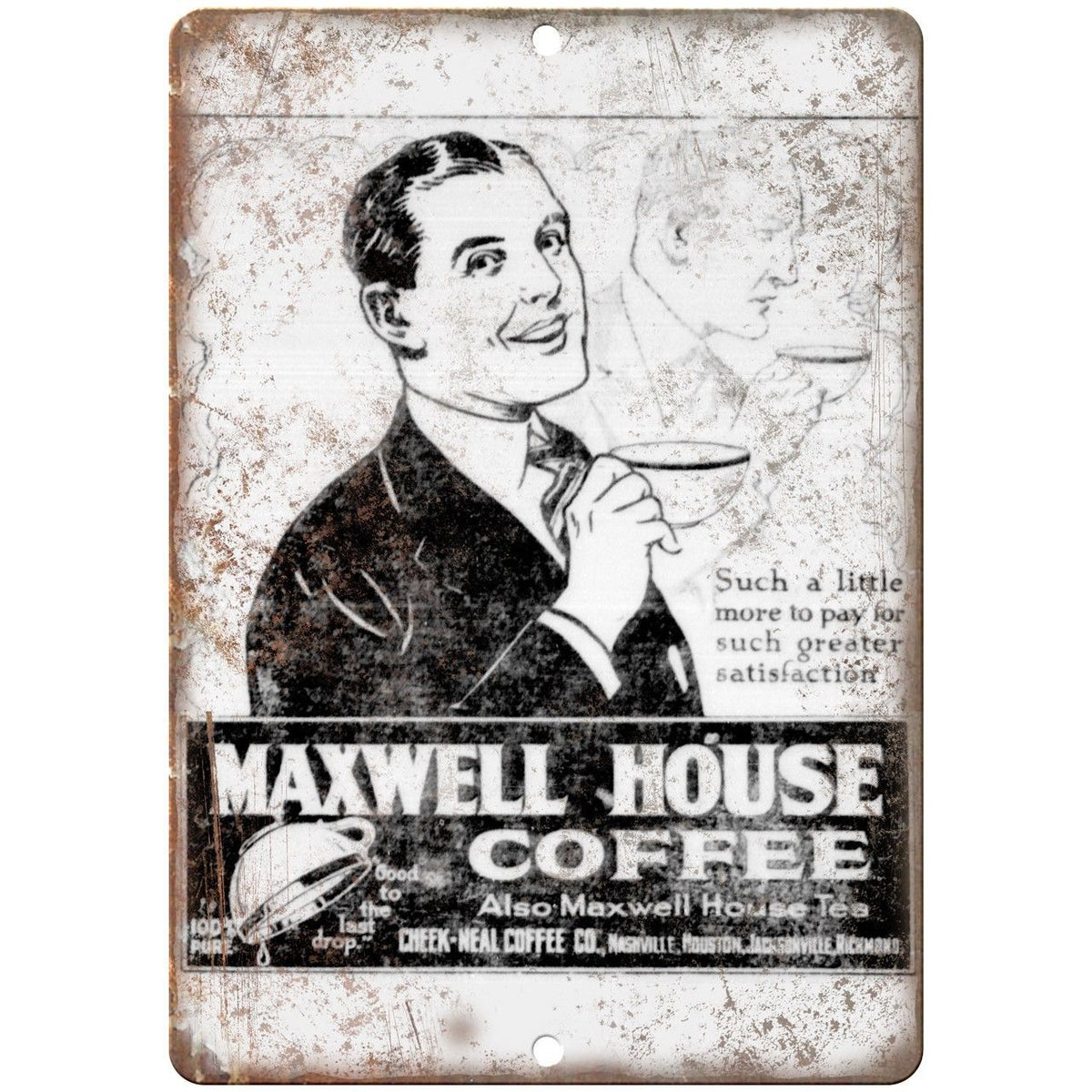 Maxwell House Advertising Wall Thermometer – It's Bazaar on 21st