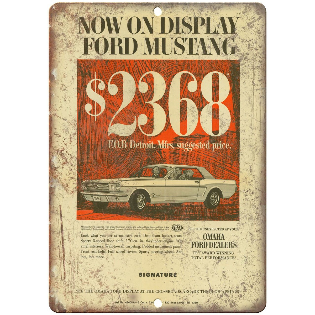 1965 - Ford Mustang Dealer Sales Flyer - 9
