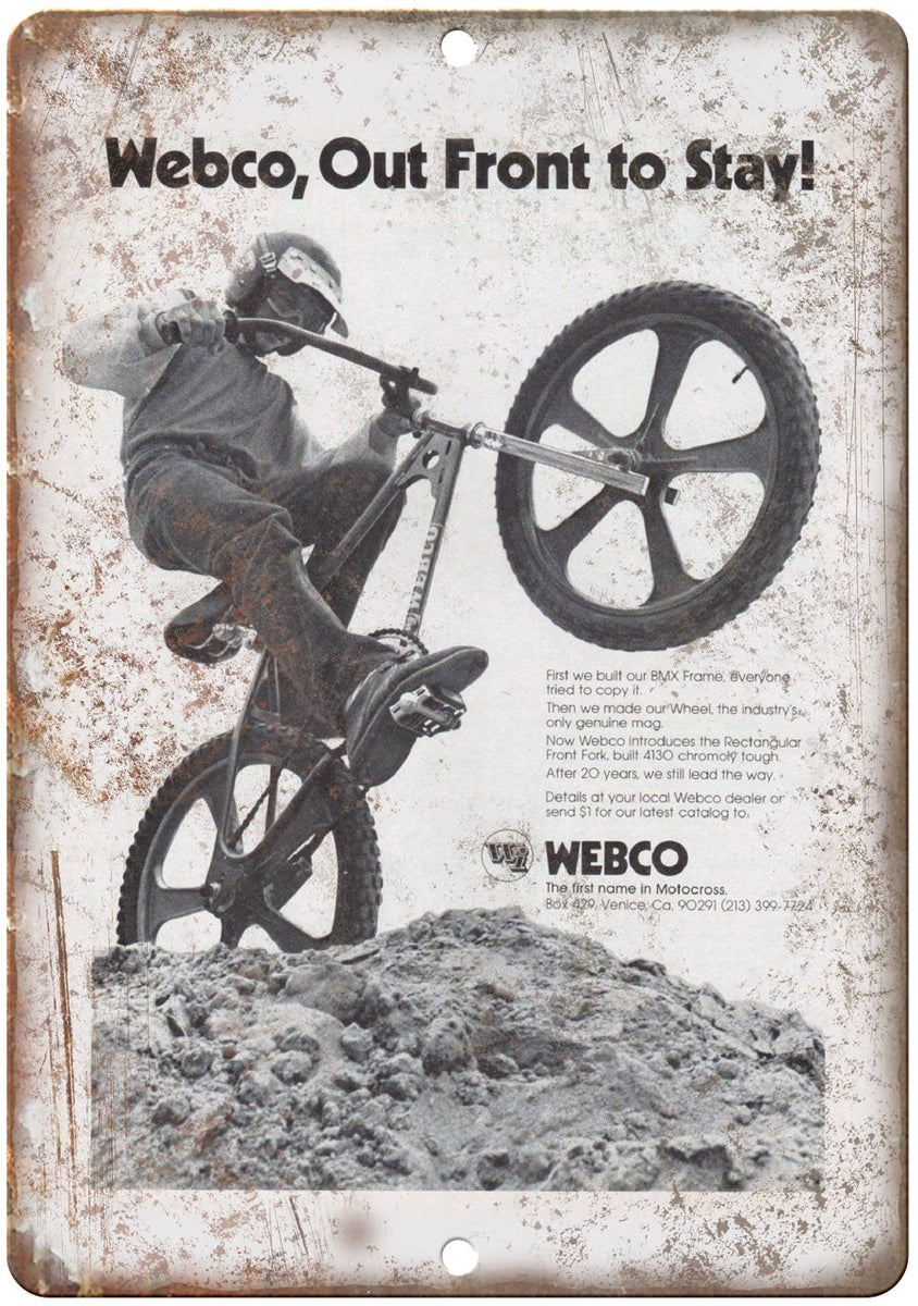 old bmx webco mag front - パーツ