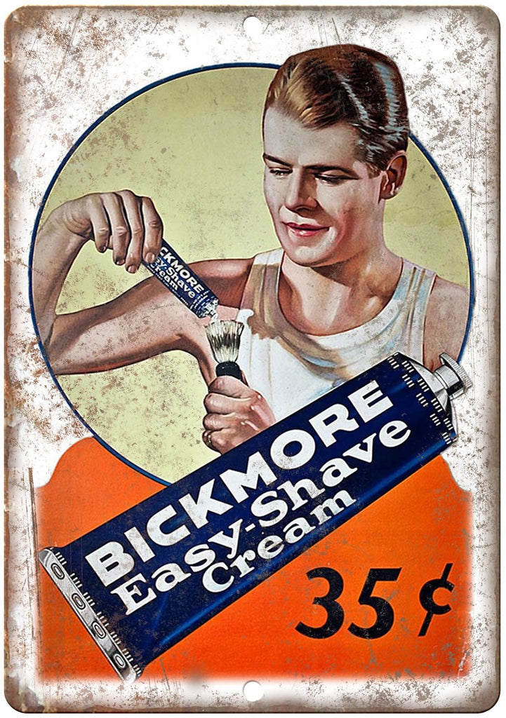 Blackmore Vintage Shaving Cream Metal Sign