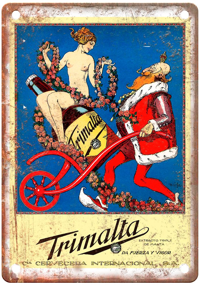 LILLO, R Timalta da fuerza y vigor Vintage Liquor Poster Reproduction Sign