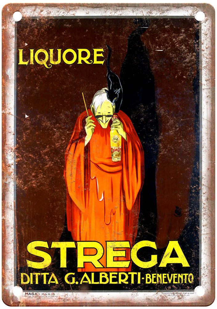 1921 Liquor Poster Retro Look Retro Look Reproduction Metal Sign