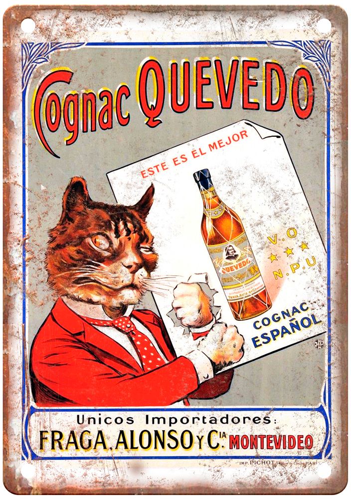 Este es el mejor Vintage Liquor Poster Retro Look Reproduction Metal Sign