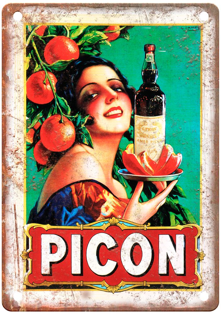 Gaspar (1874-1942) 🇪🇸 Amer Picón Vintage Liquor Poster Sign