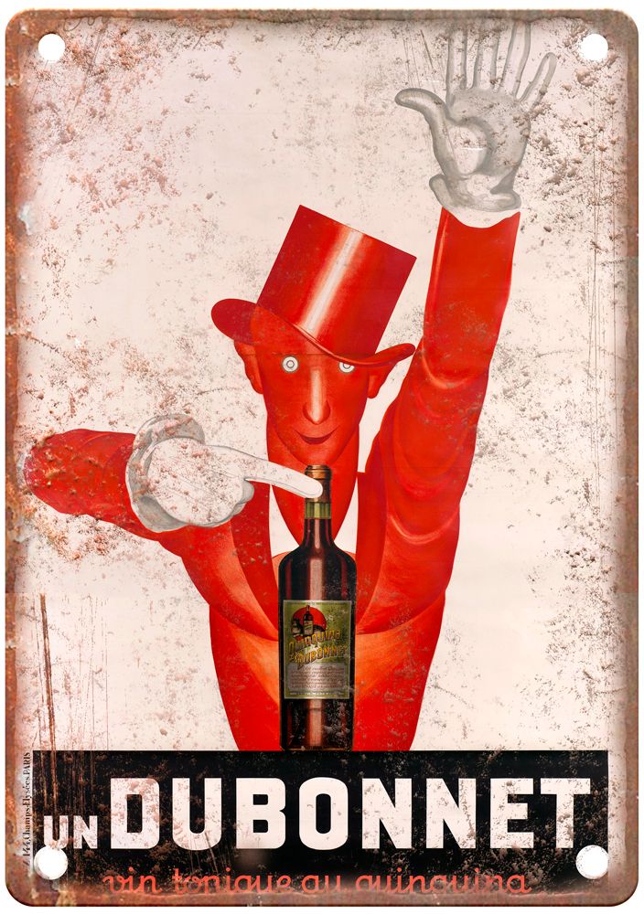 1932 Vintage Liquor Poster Retro Look Reproduction Metal Sign