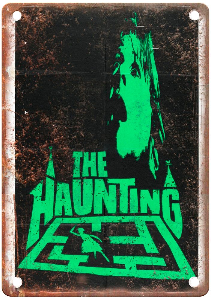 Haunting 1963 Vintage Movie Poster Old Retro Look Metal Sign