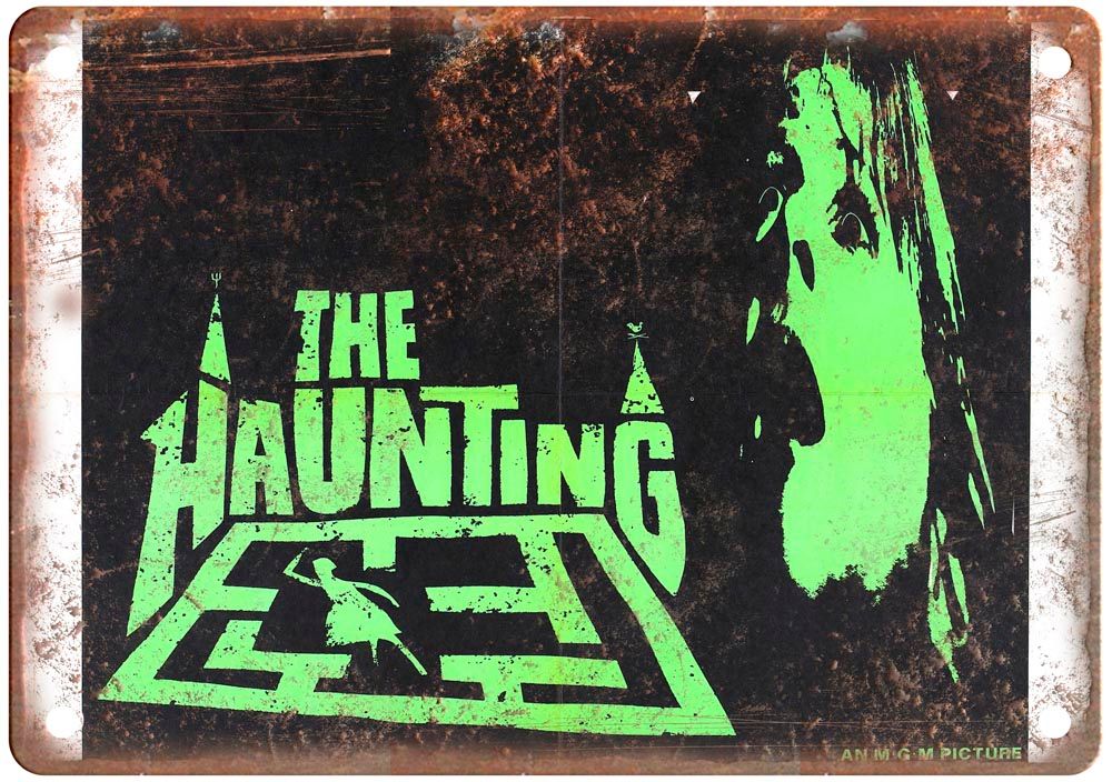 Haunting 1963 Vintage Movie Poster Old Retro Look Metal Sign