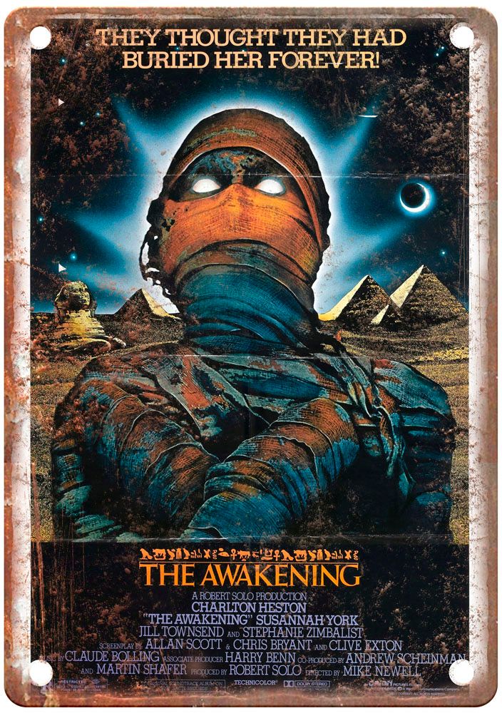 Awakening Vintage Movie Poster Old Retro Look Metal Sign