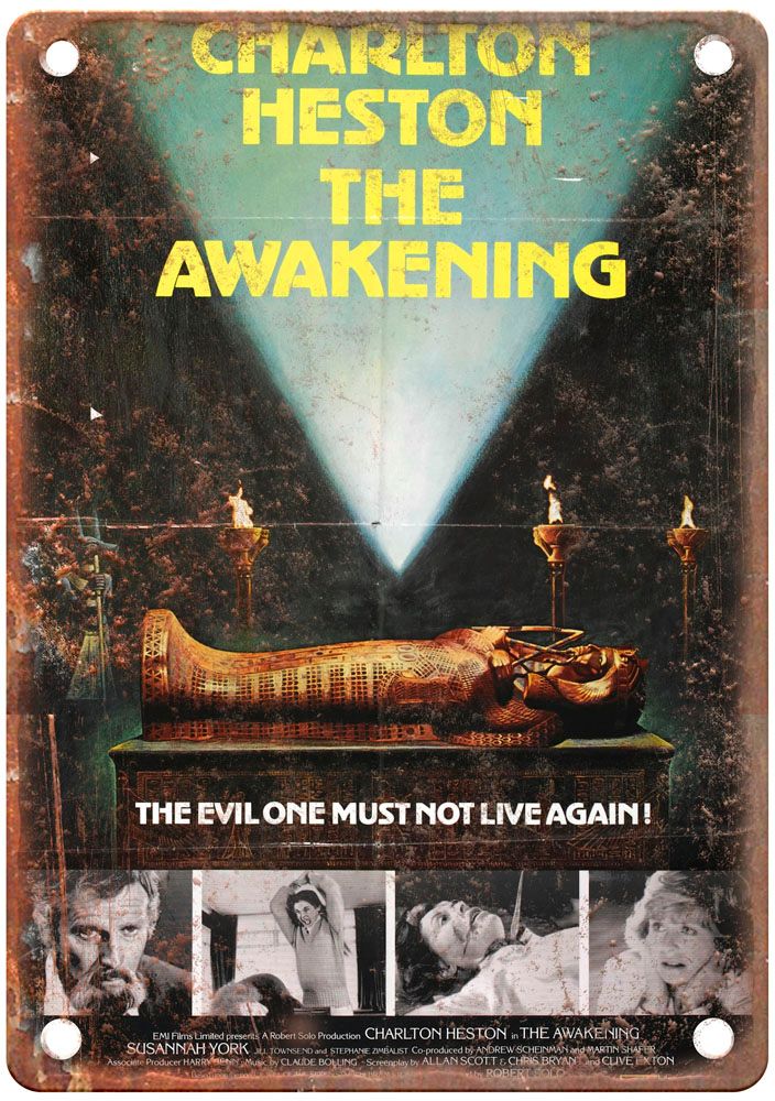 Awakening Vintage Movie Poster Old Retro Look Metal Sign