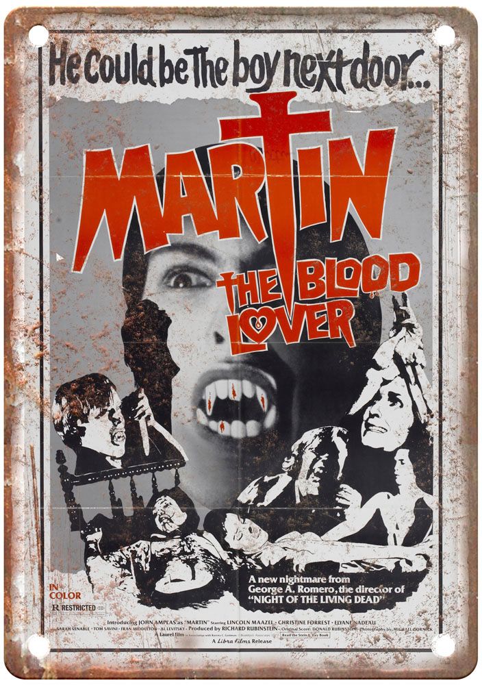 Martin Vintage Movie Poster Old Retro Look Metal Sign