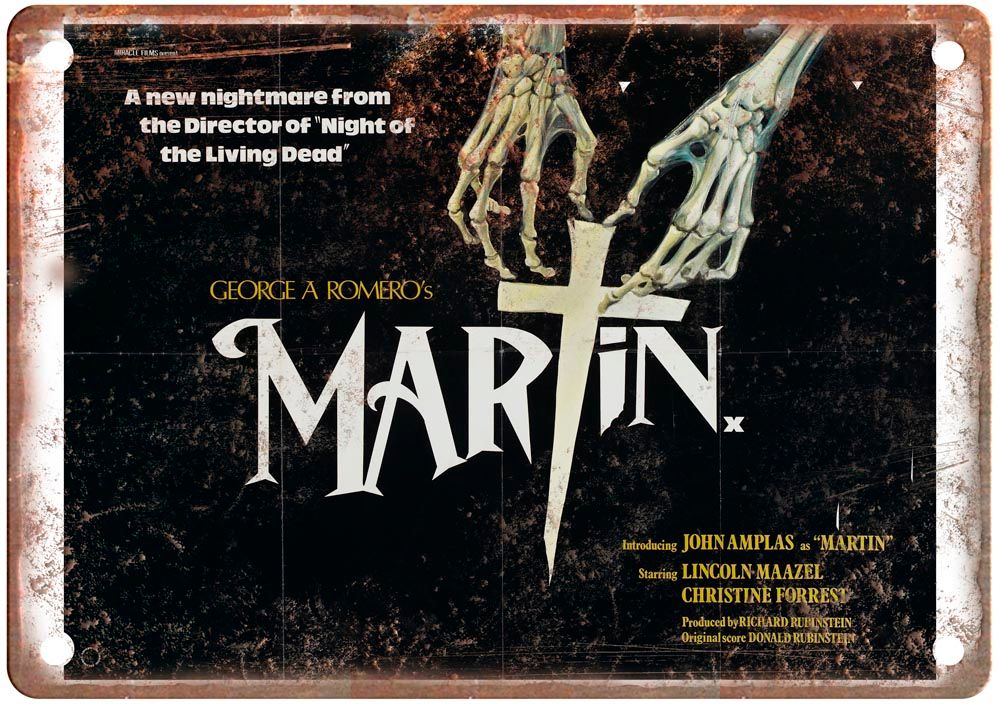 Martin Vintage Movie Poster Old Retro Look Metal Sign