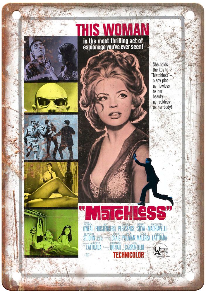 Matchless Vintage Movie Poster Old Retro Look Metal Sign