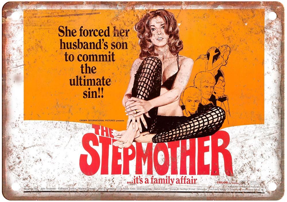 Stepmother Vintage Movie Poster Old Retro Look Metal Sign