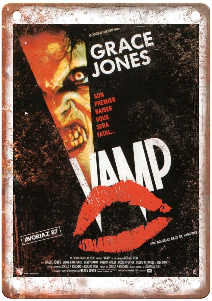 Vamp 0 Vintage Movie Poster Old Retro Look Metal Sign