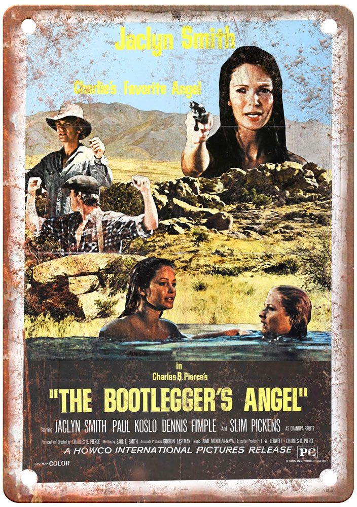 Bootleggers Vintage Movie Poster Old Retro Look Metal Sign