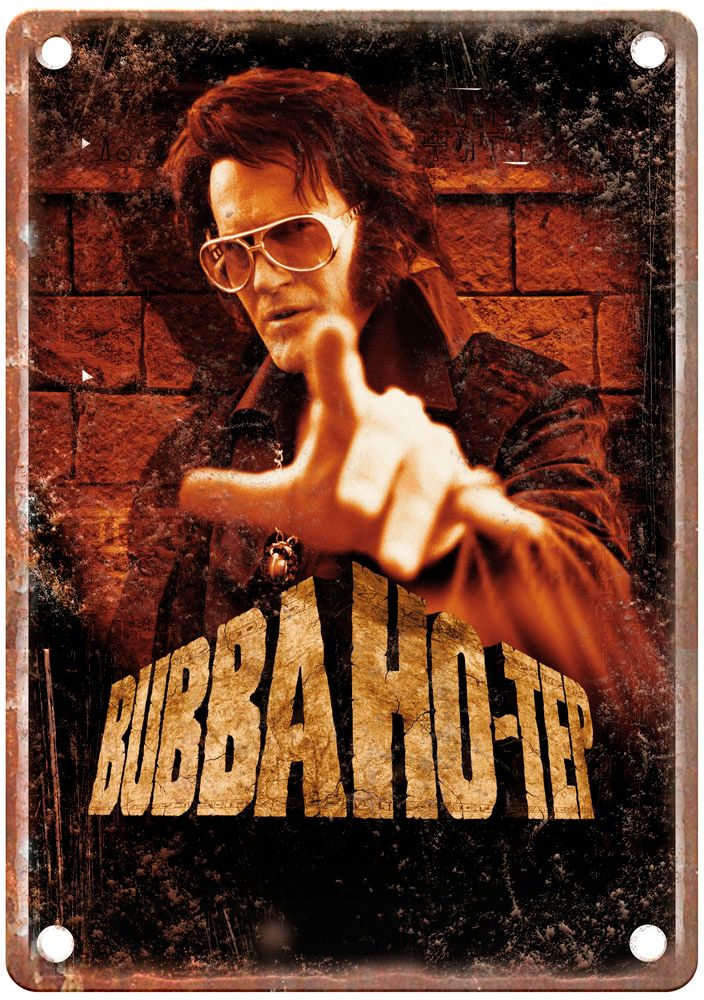 Bubba Ho Tep Vintage Movie Poster Old Retro Look Metal Sign