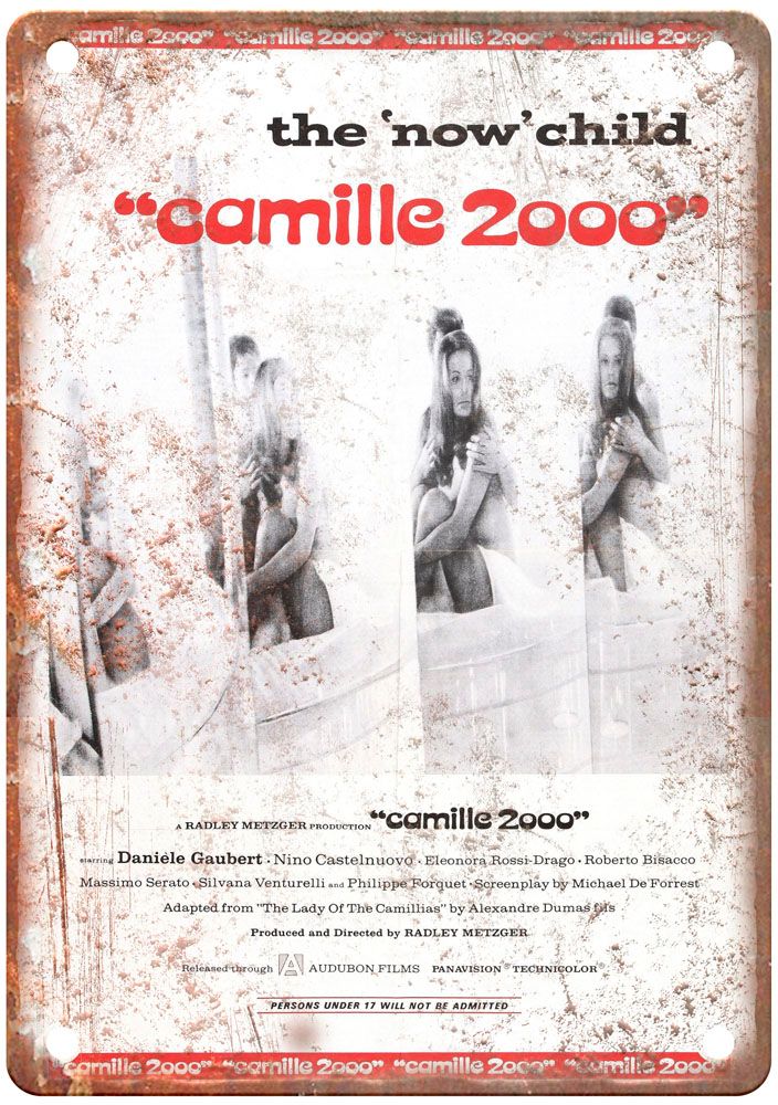 Camille 2000 Vintage Movie Poster Old Retro Look Metal Sign