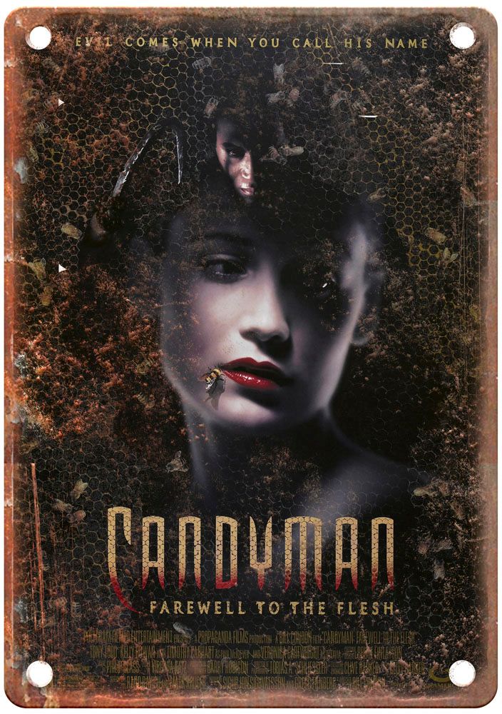 Candyman 2 Vintage Movie Poster Old Retro Look Metal Sign