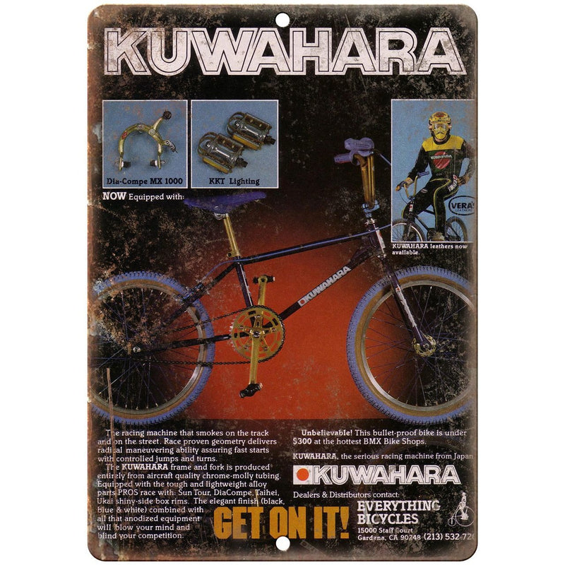 BMX Kuwahara Racing Bicycle Motocross 10