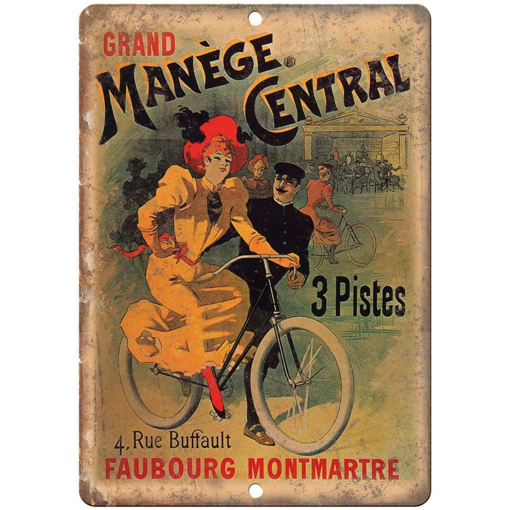 Cycle Et Automobiles Legta Bicycle Ad 10" x 7" Reproduction Metal Sign B336