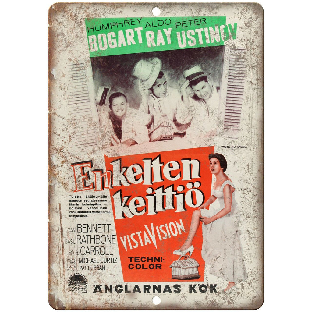 Enkelten Keittio Vistavision Movie Poster 10" X 7" Reproduction Metal Sign I116