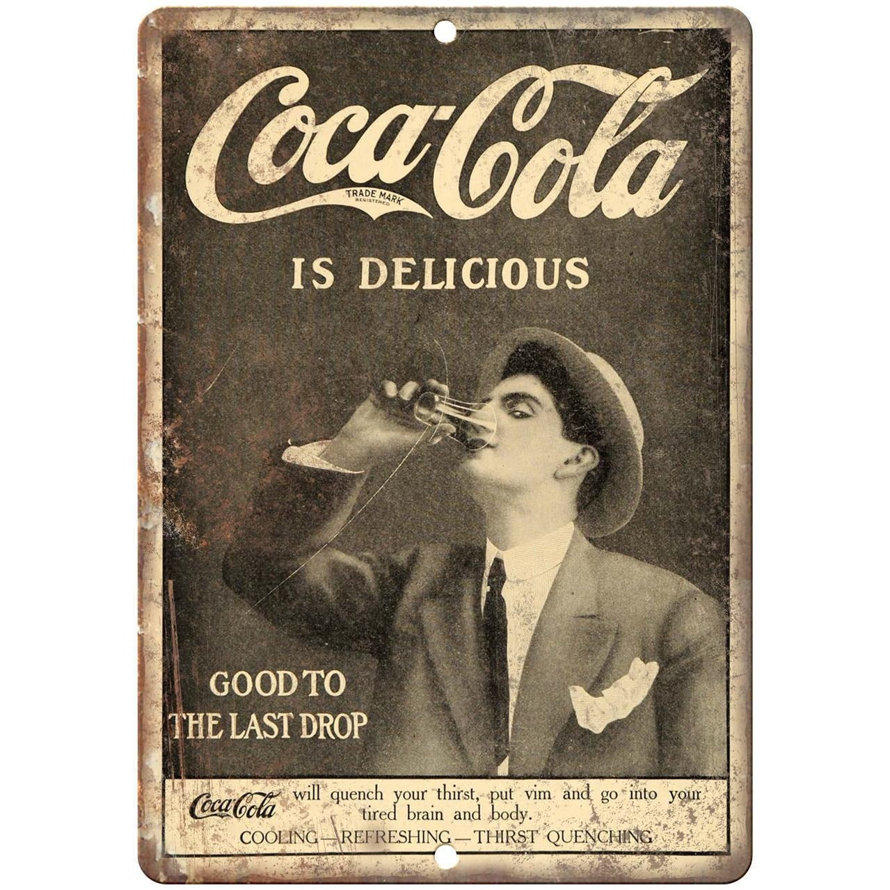 POSTER RETRO DRINK Coca Cola (REPRODUCTION) EUR 15,00 - FR POSTER RETRO DRINK Coca Cola (REPRODUCTION) EUR 15,00 - FR
