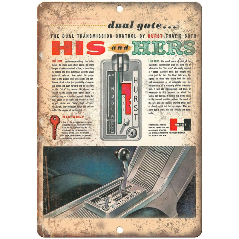 Hurst Performance His and Hers Shifters Dual Gate 9