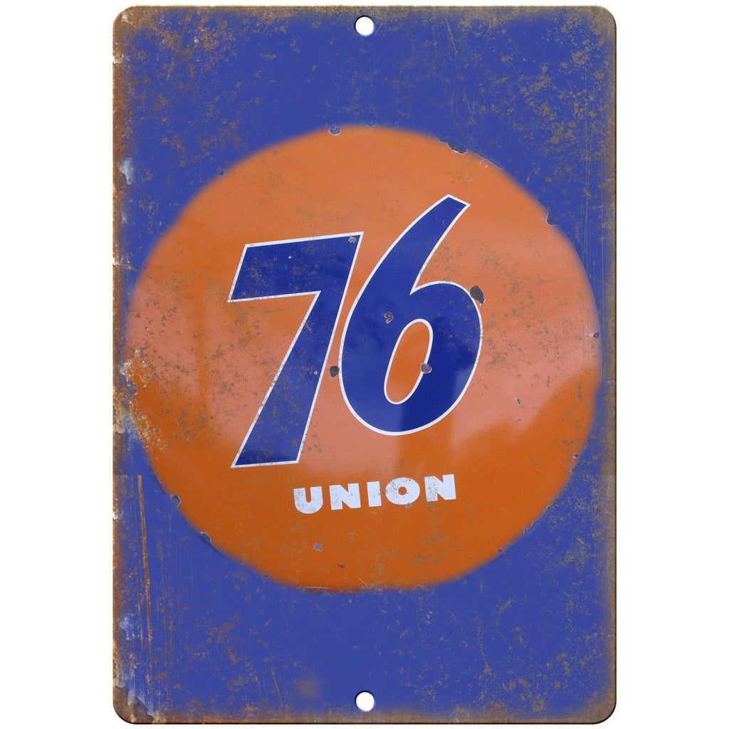 76 Union Gasoline Oil Porcelain Look Reproduction Metal Sign U124
