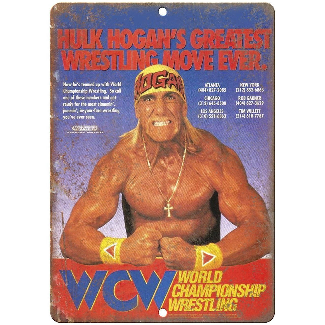 Hulk Hogan WCW World Championship Wrestling 9