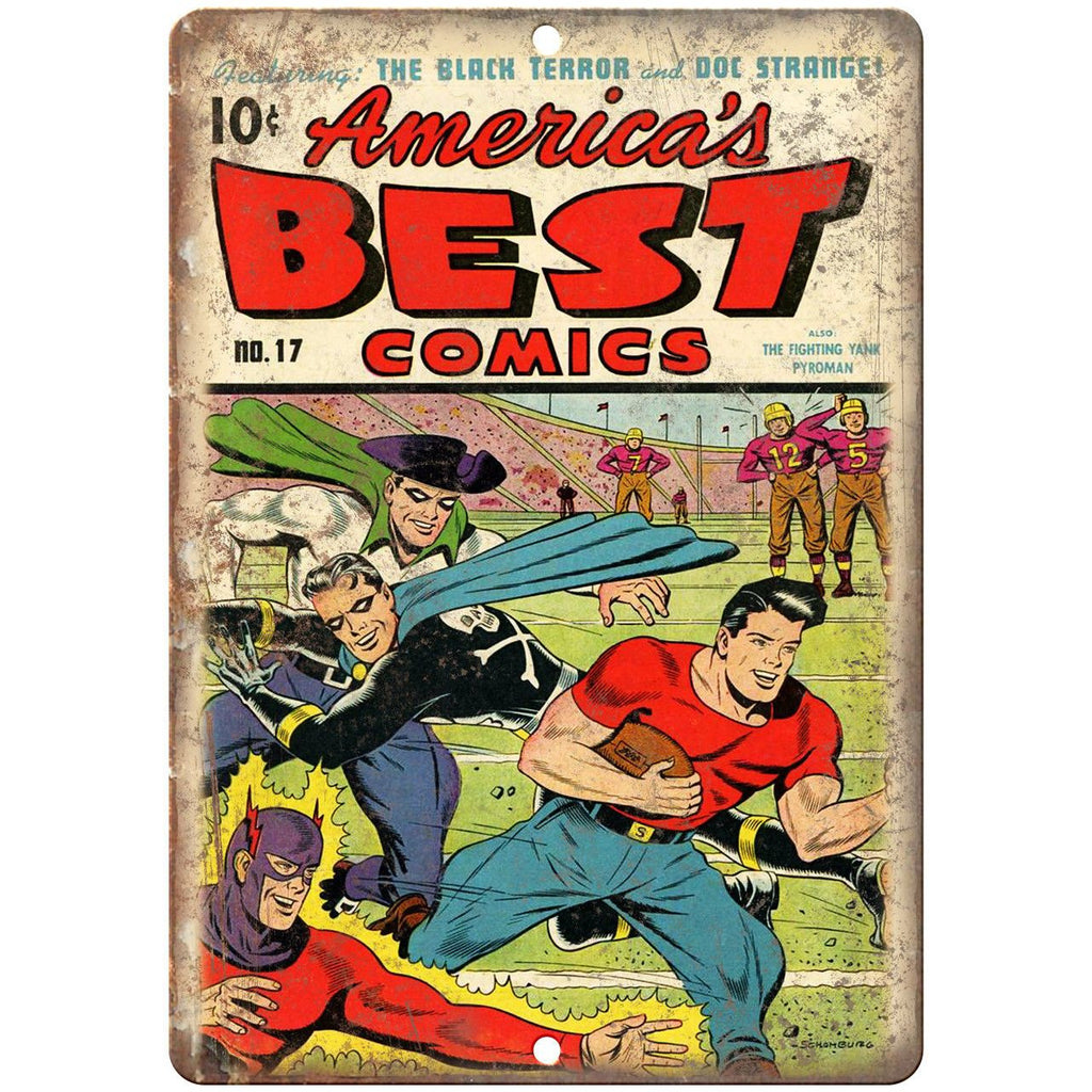 America's Best Comics No 17 Cover Book Ad 10" x 7" Reproduction Metal Sign J683