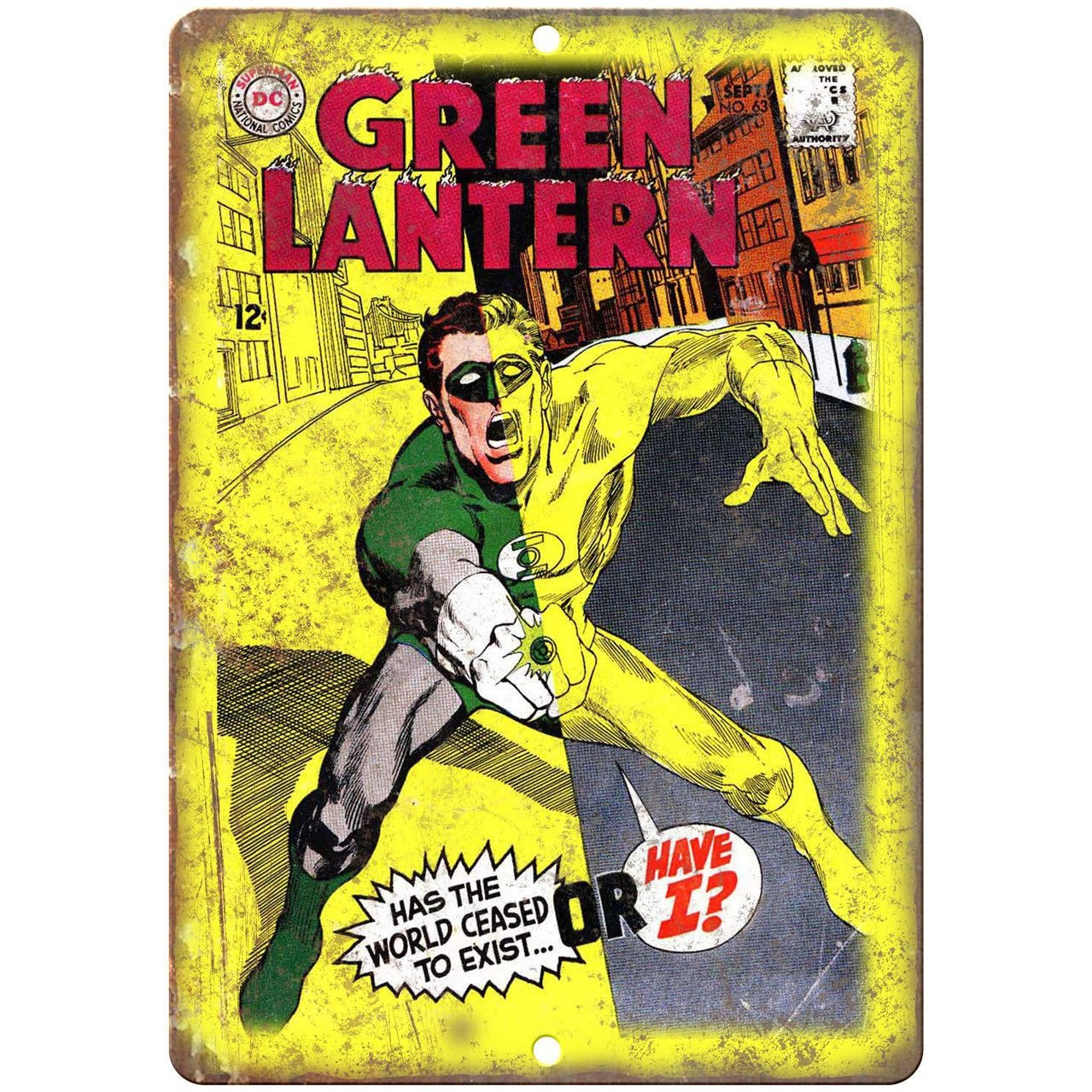 DC Comics Green Lantern Comic Book Cover Art 10