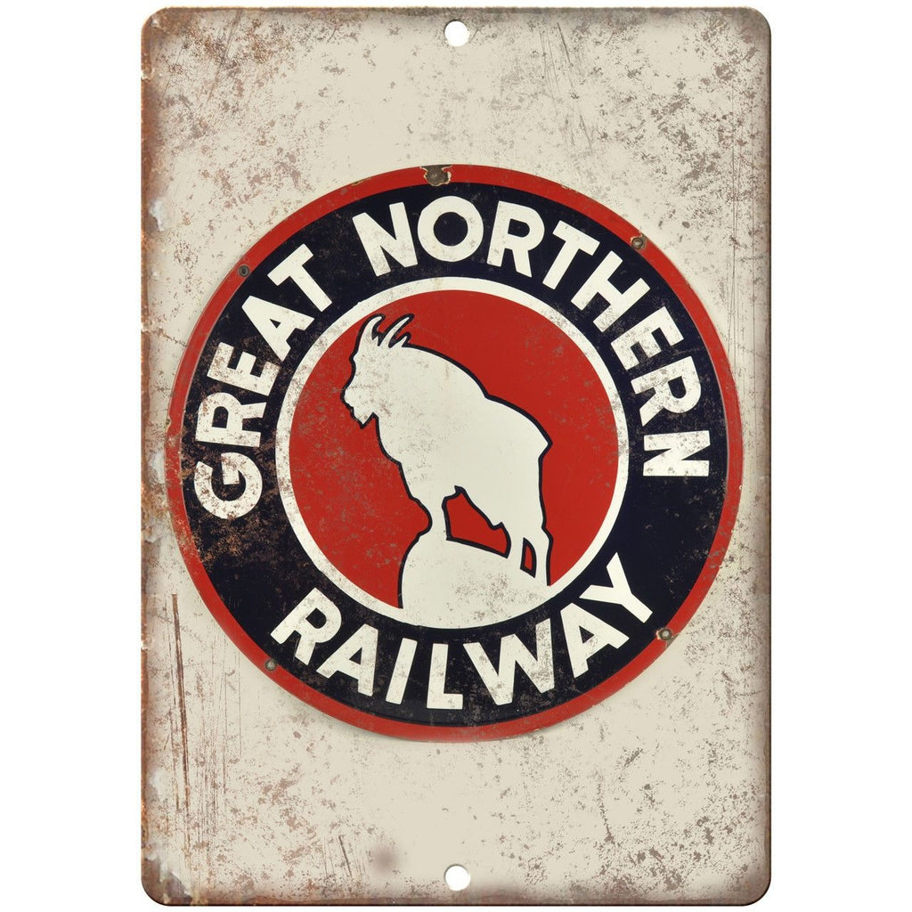 Great Northern Railway Porcelain Look Reproduction Metal Sign U148