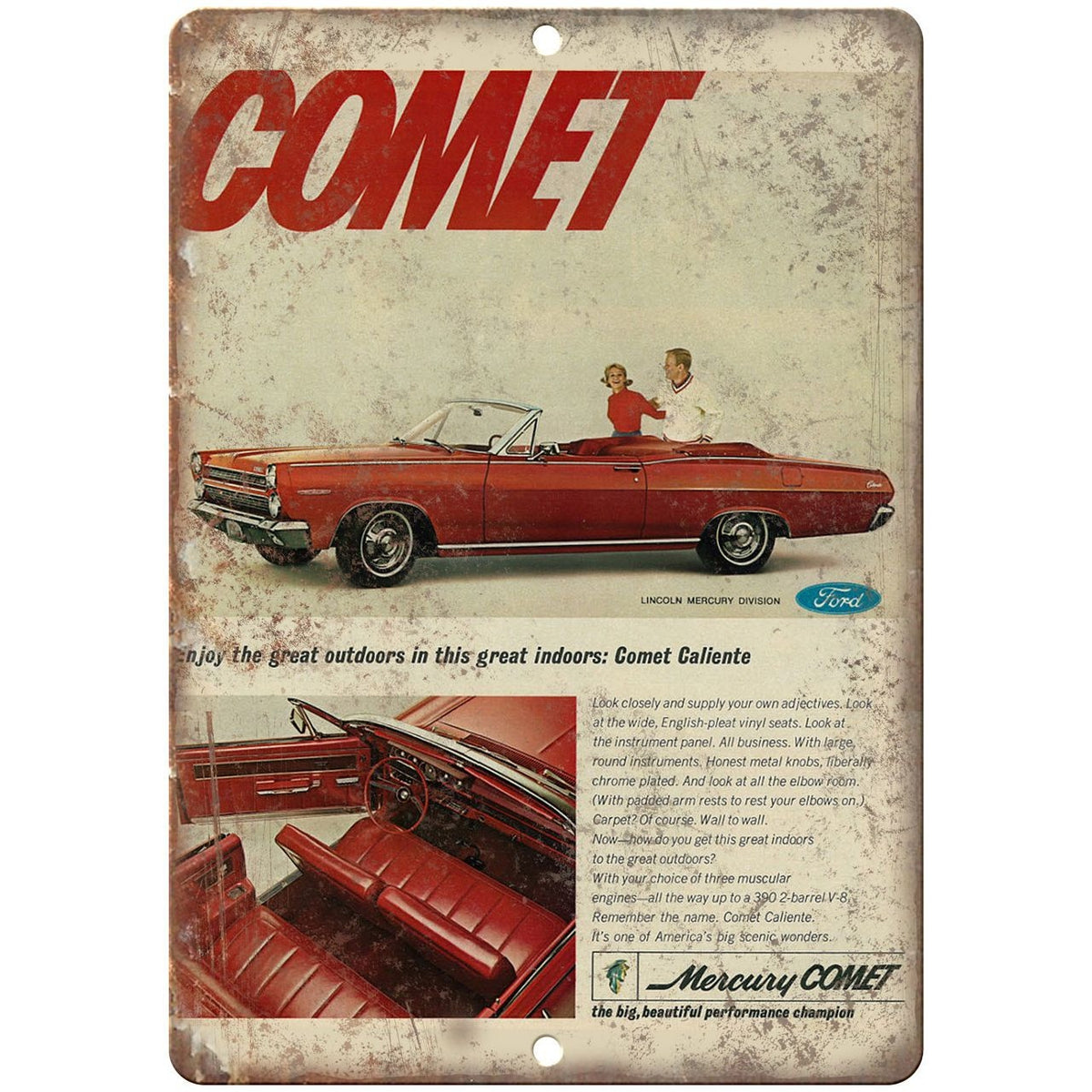 Ford Mercury Comet RARA Ad 10