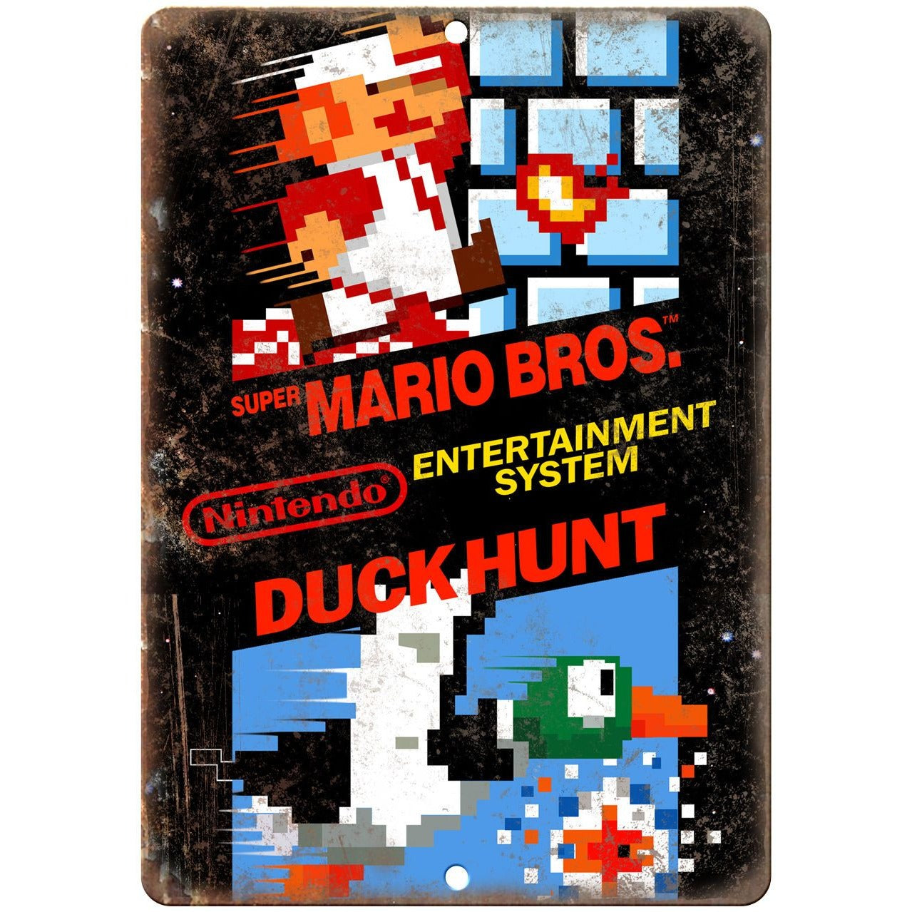 Super Mario Bros Duck Duck Hunt Sega Master System Nintendo Nes