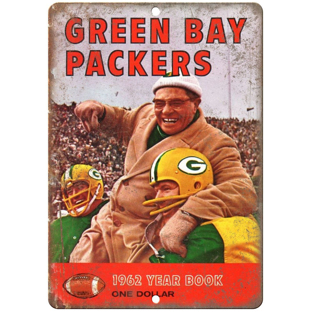 1962 Green Bay Packers Year Book 10" x 7" Vintage Look Reproduction