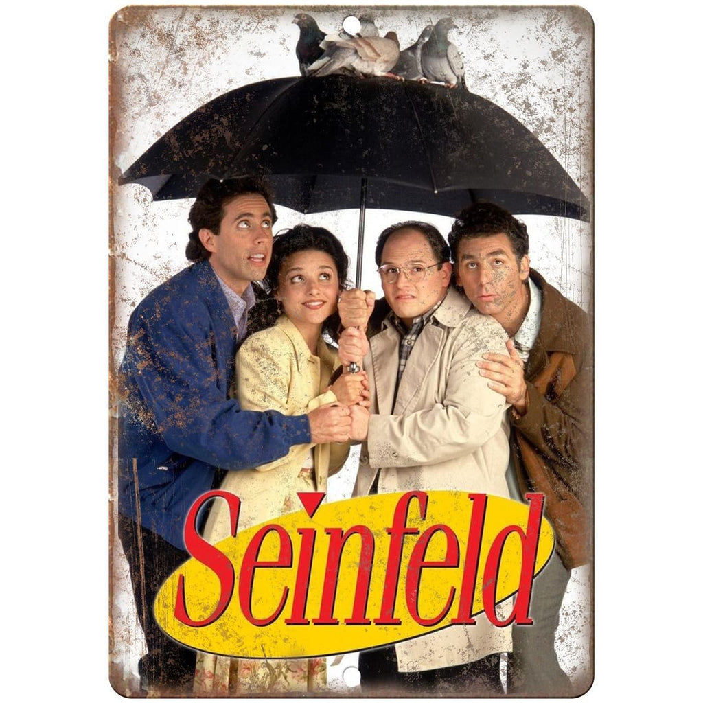 Seinfeld TV Show Vintage TV Ad 10" x 7" Reproduction Metal Sign I28