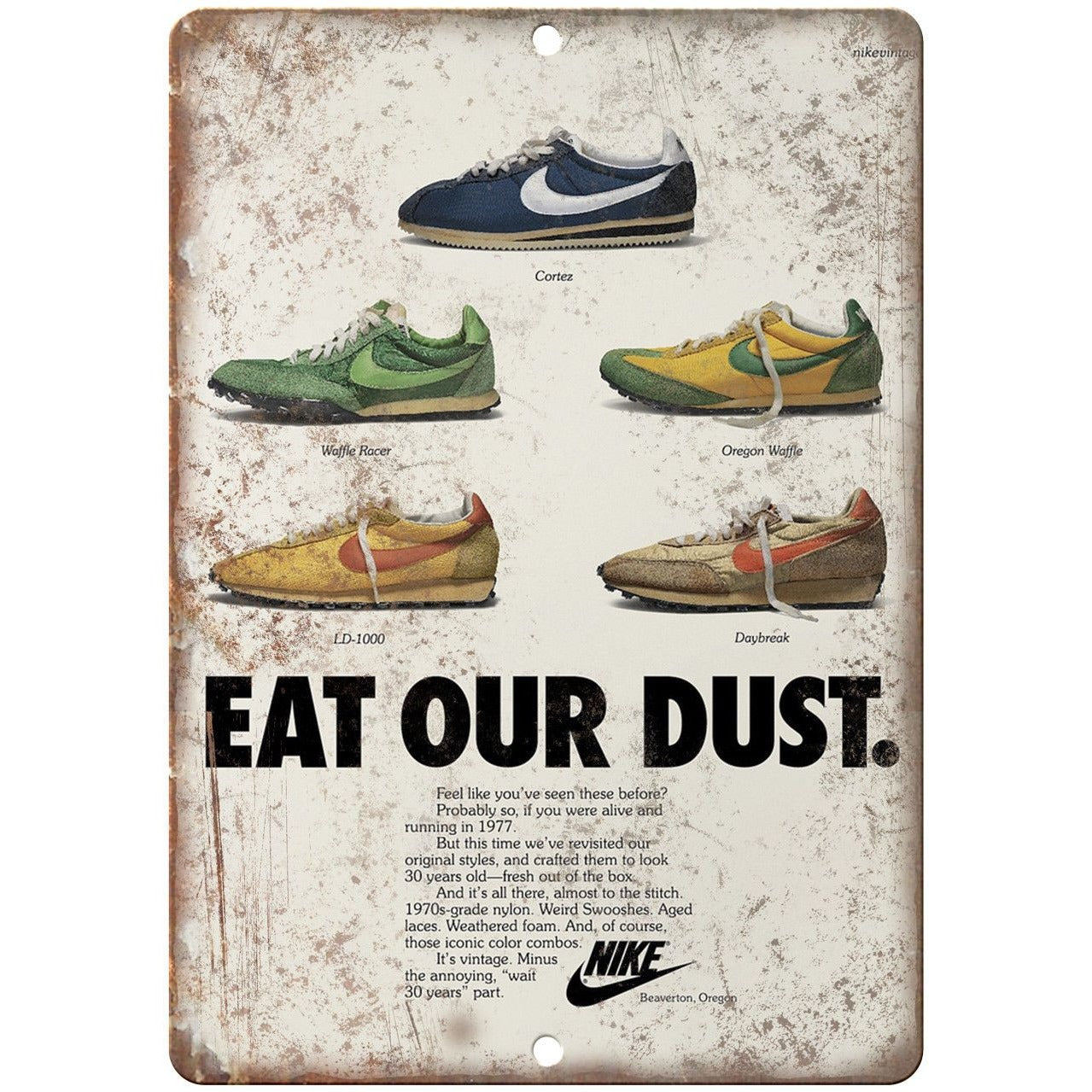 Nike Waffle Racer Oregon Cortez Sneaker Ad 9