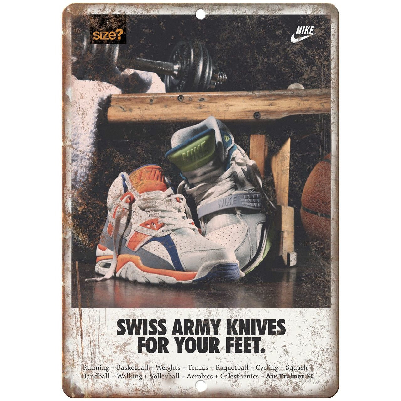 Nike Sneakers Swiss Army Knives Ad 9