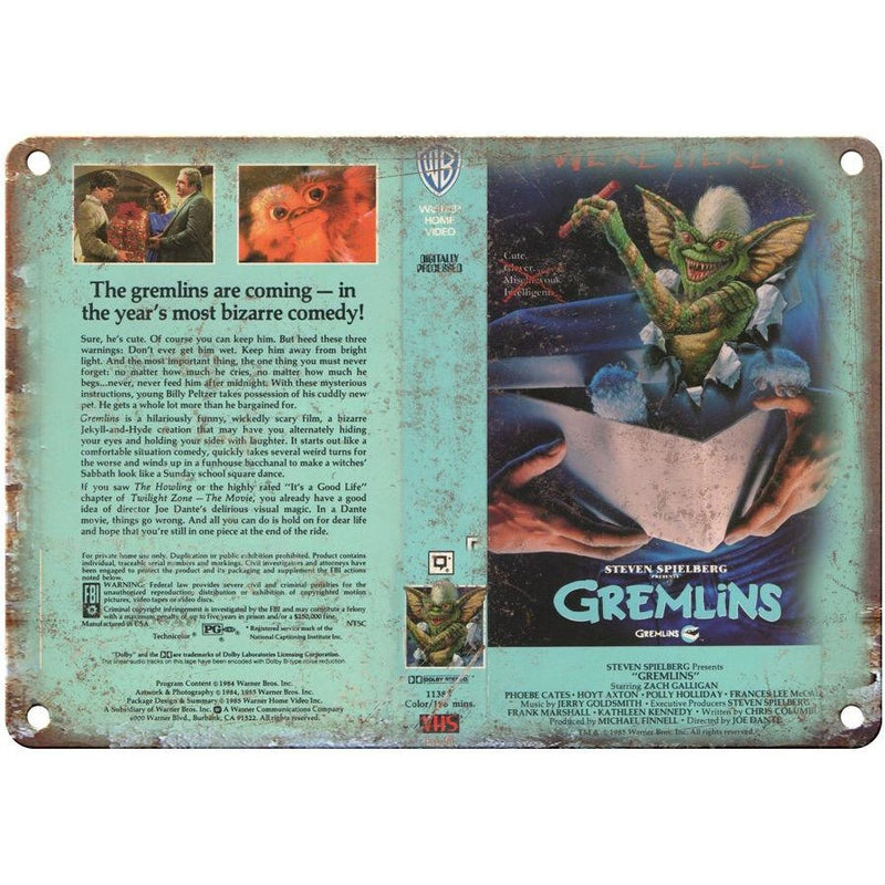 NECA GREMLINS GREMLIN MOGWAI GIZMO WALL ART 9