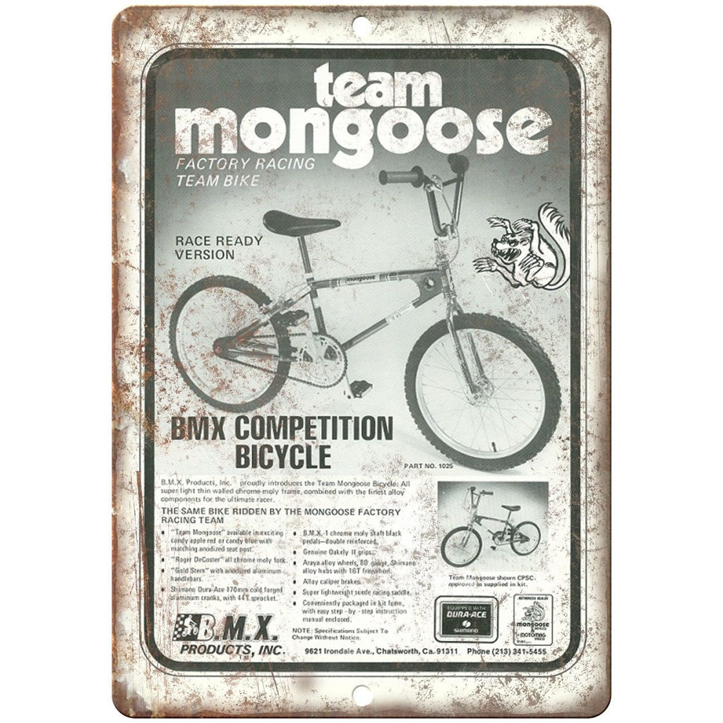 Team Mongoose BMX Bicycle - 9