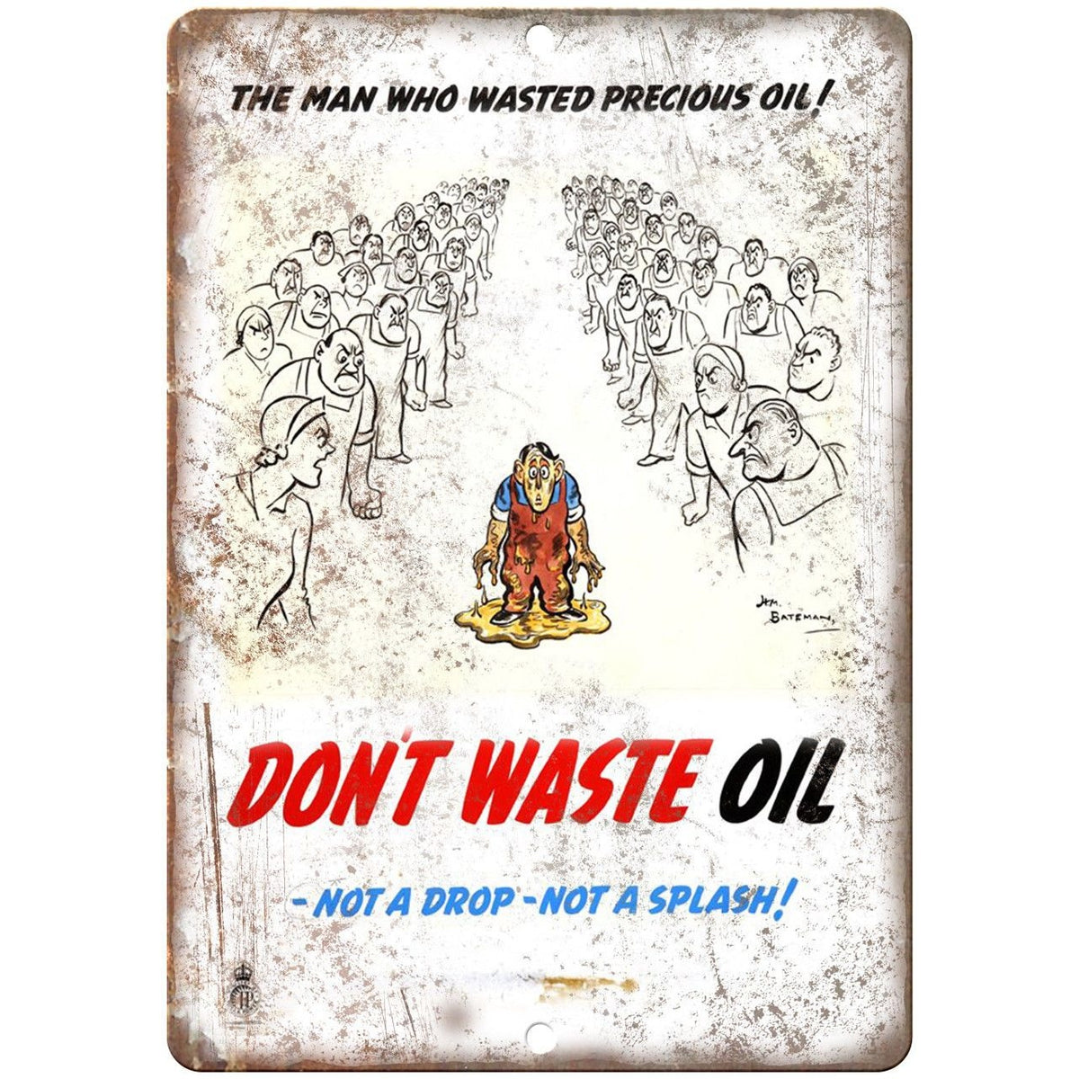 World War 2 Don't Waste Oil Political 10