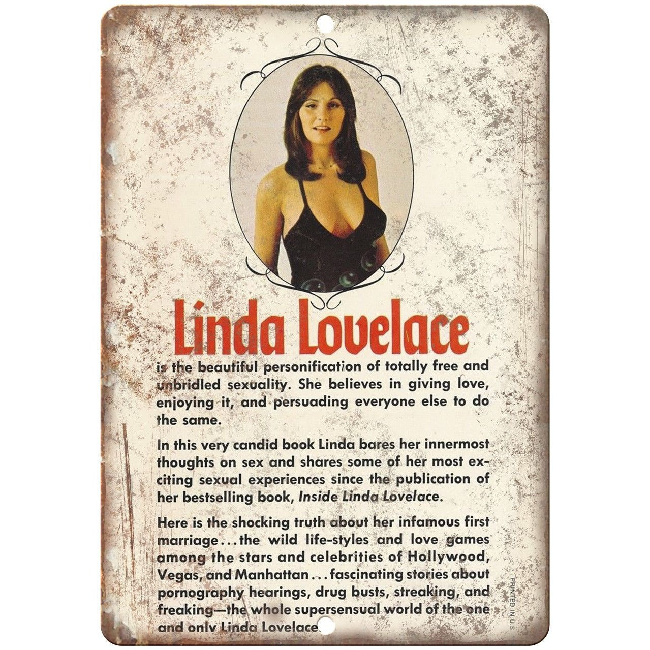Vintage Porn Linda Lovelace Deep Throat - Linda Lovelace Deep Throat Porn Movie Ad 10\