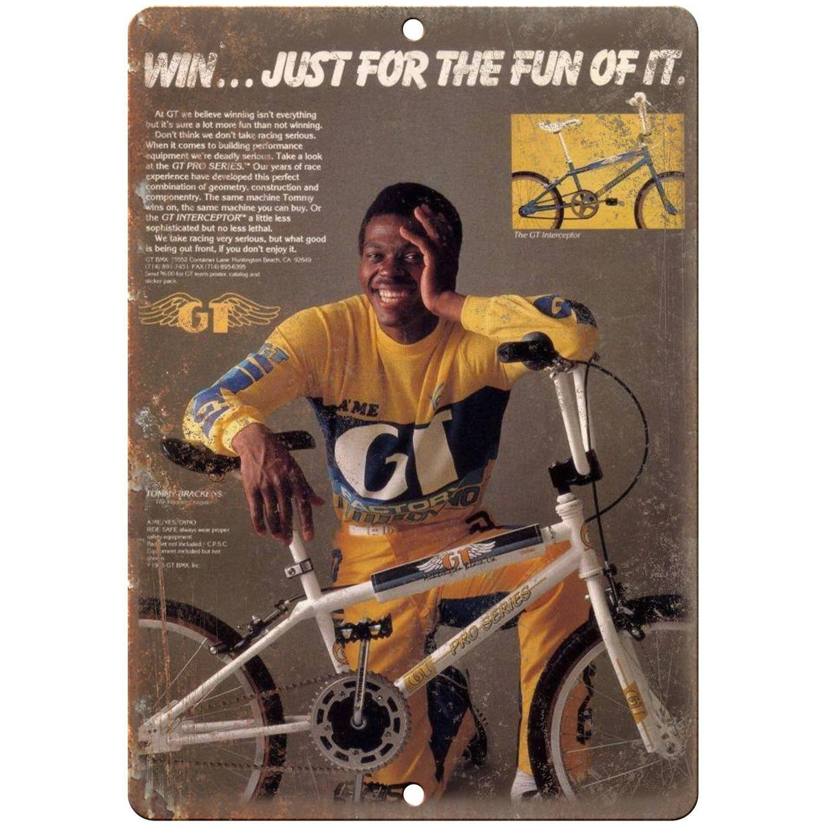 GT Interceptor Vintage BMX Ad 9