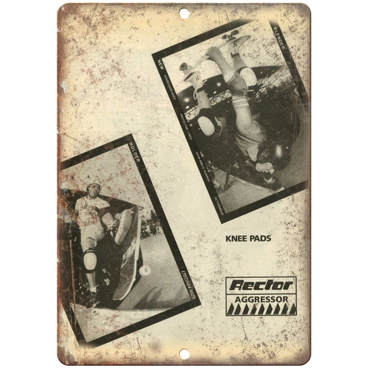 Rector Aggressor Knee Pads Skateboard 10