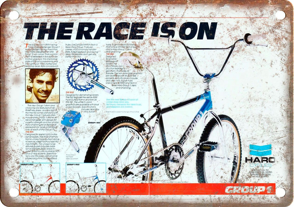 BMX Metal Signs – Rusty Walls Sign Shop