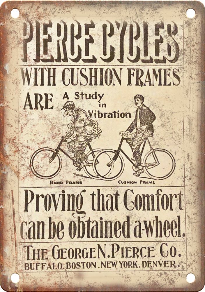 Vintage Monarch Bicycles Cycling Poster Reproduction Metal Sign